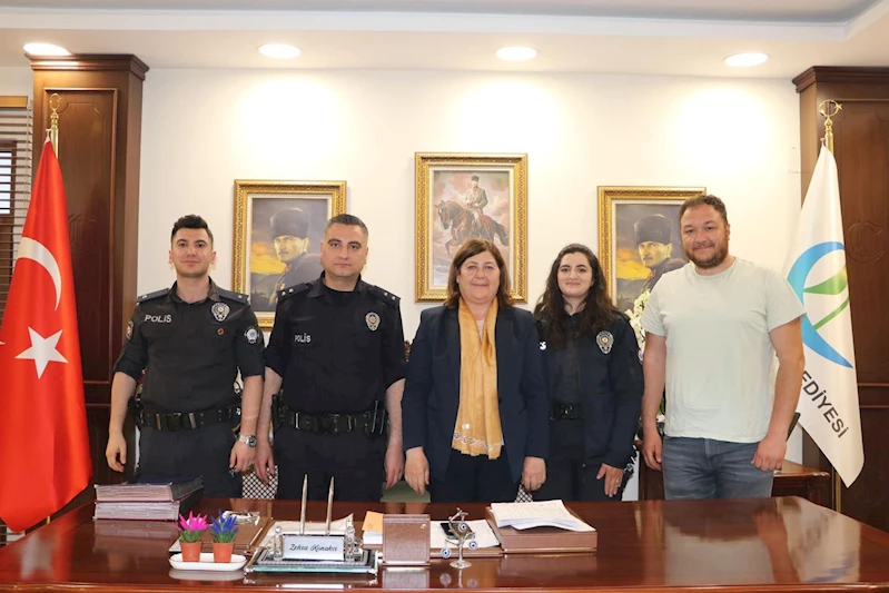 Eskişehir Çifteler İlçe Belediye Başkanı, Emniyet Teşkilatını Ağırladı